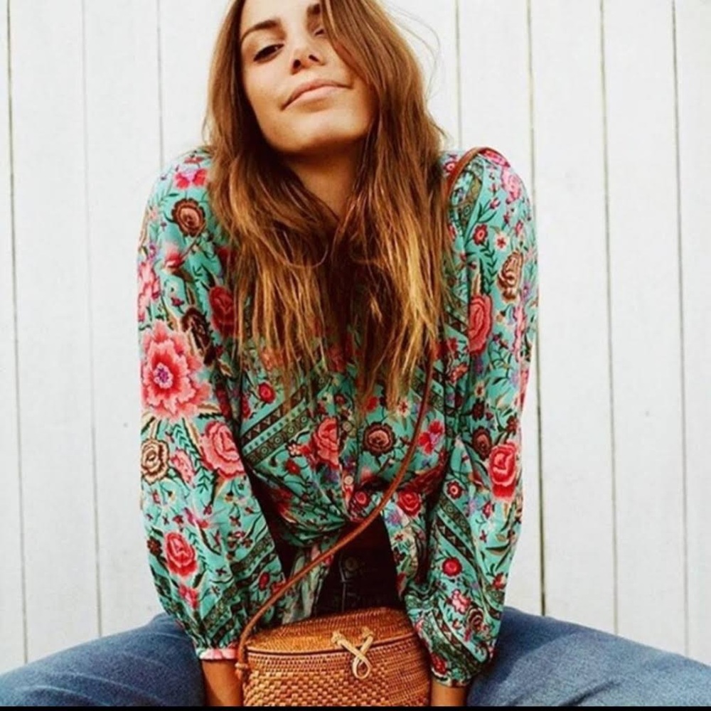 Spell Babushka blouse small